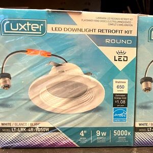 LED 4inch retro fit recessed lights
